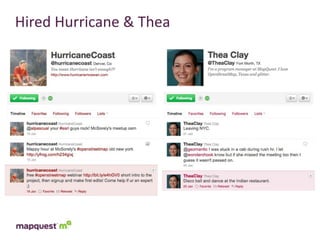 Hired	
  Hurricane	
  &	
  Thea
 