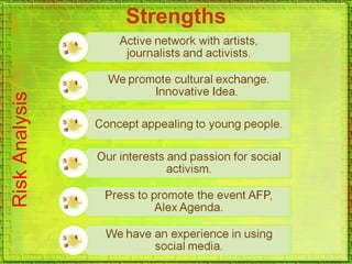Risk Analysis   Strengths
 