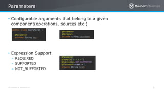 Custom Connector development using Mule SDK | PPTX