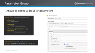 Custom Connector development using Mule SDK | PPTX