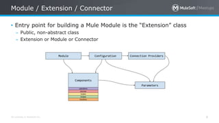 Custom Connector development using Mule SDK | PPTX