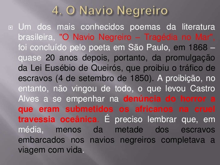Analise Do Poema Navio Negreiro Parte 5 Poemas Recentes Analise Do Poema Navio Negreiro Parte 5 Poemas Recentes