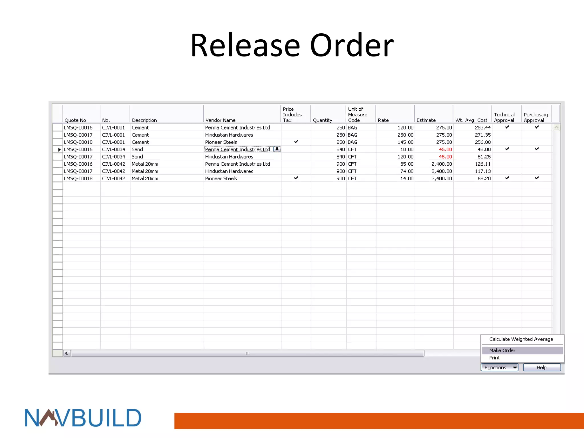 Release Order
 
