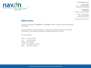 Navon Media Kit