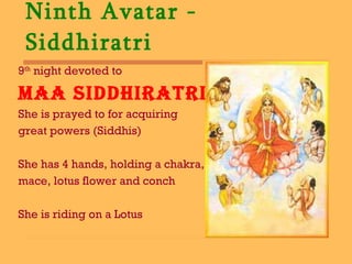 9 Ratri Image Nav Ratri & Nine Durgas | PPS