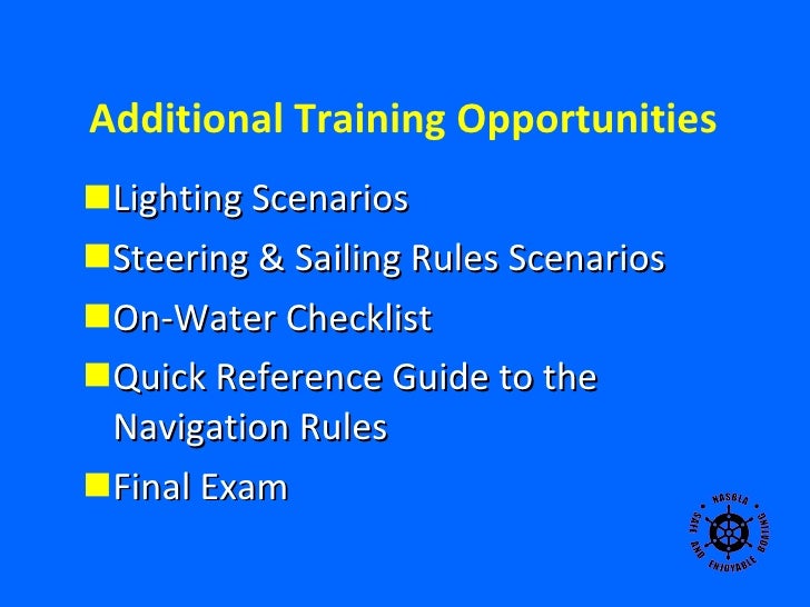 Navigation Rules (Basic)