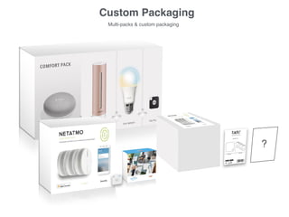 Custom Packaging
Multi-packs & custom packaging
?
 