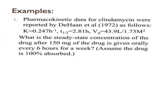 Dosage regimen designing, determination of dose and dosing interval | PPTX