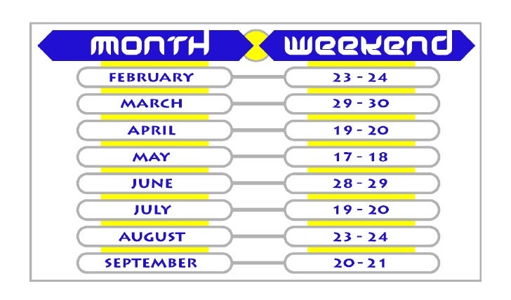 Navy Drill Schedule Card