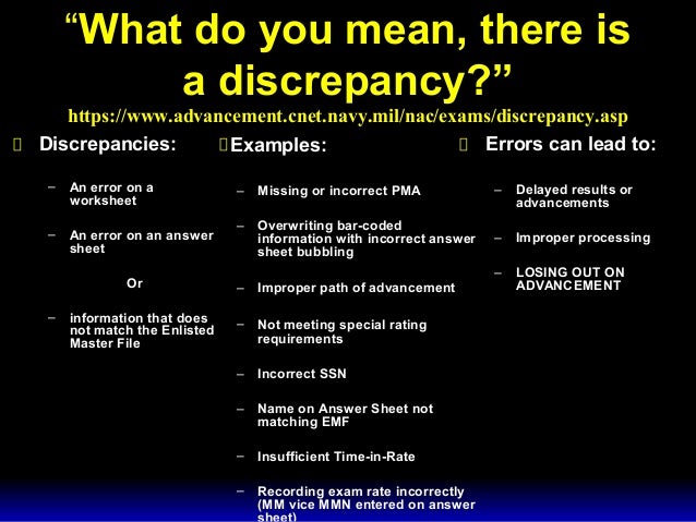 Navy enlisted advancement system