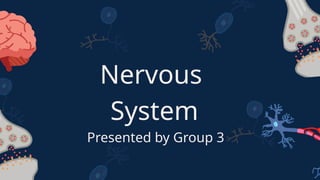 Navy Playful Science The Human Brain and Nervous System Presentation.pptx