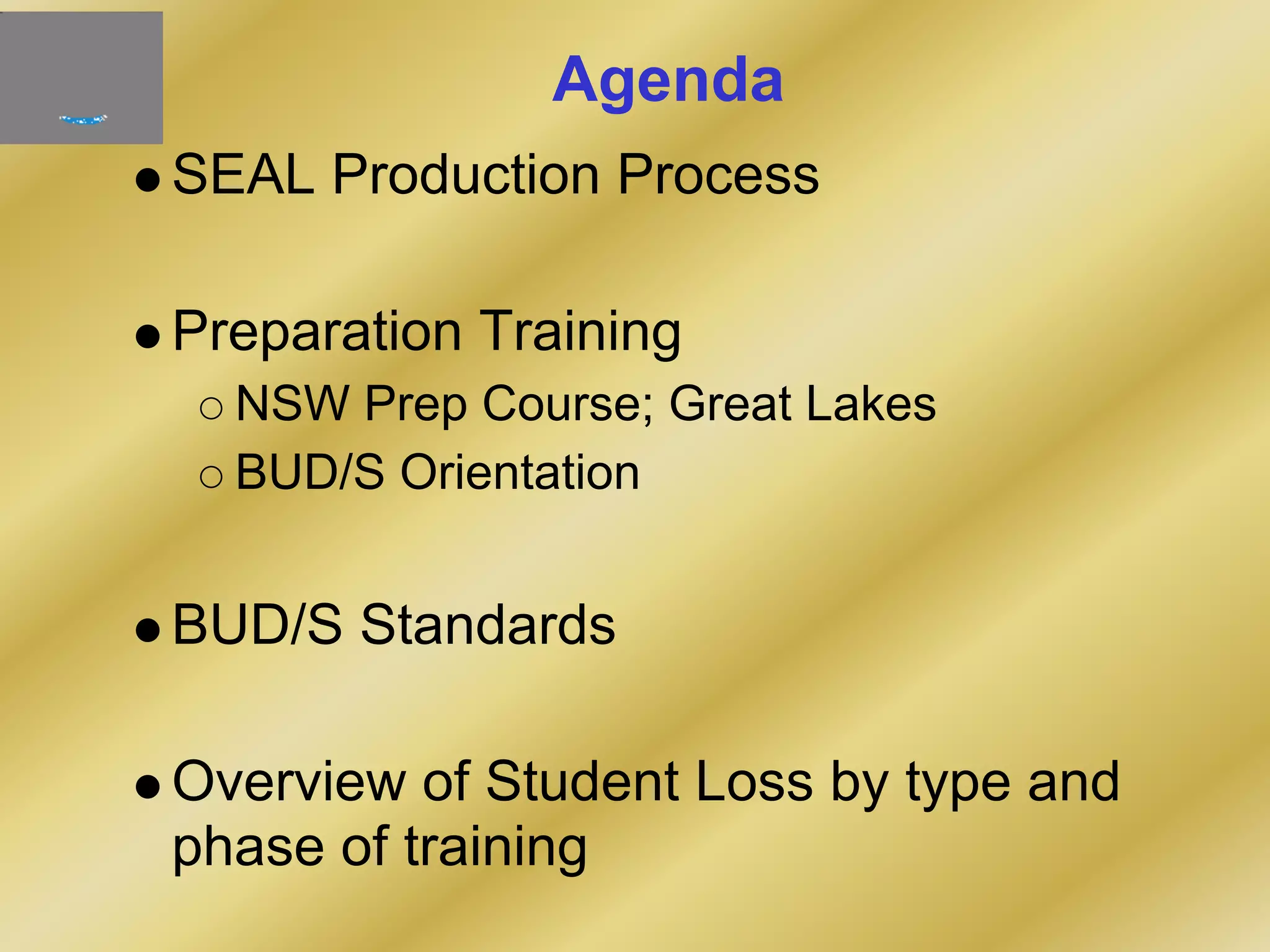 Navy Seal pipeline PPT