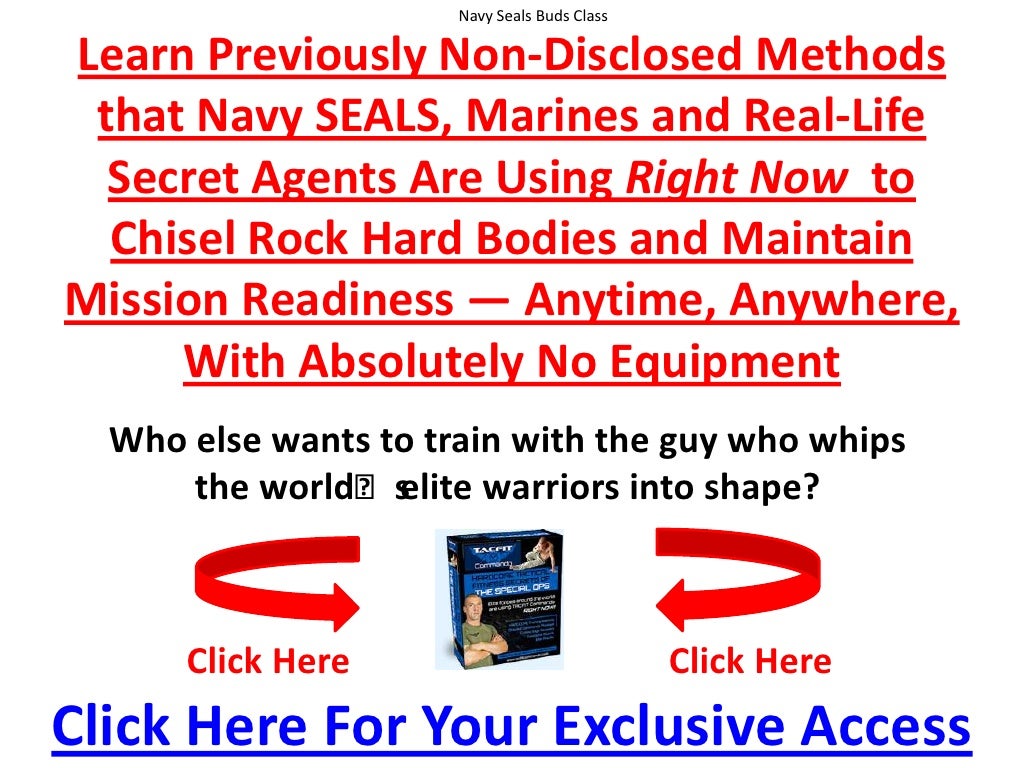 Navy Seals Buds Class