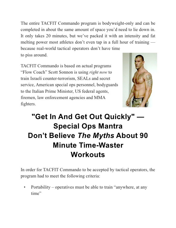 Navy seals workout