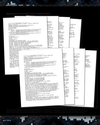 U.S. Navy Command Leadership Social Media Handbook
