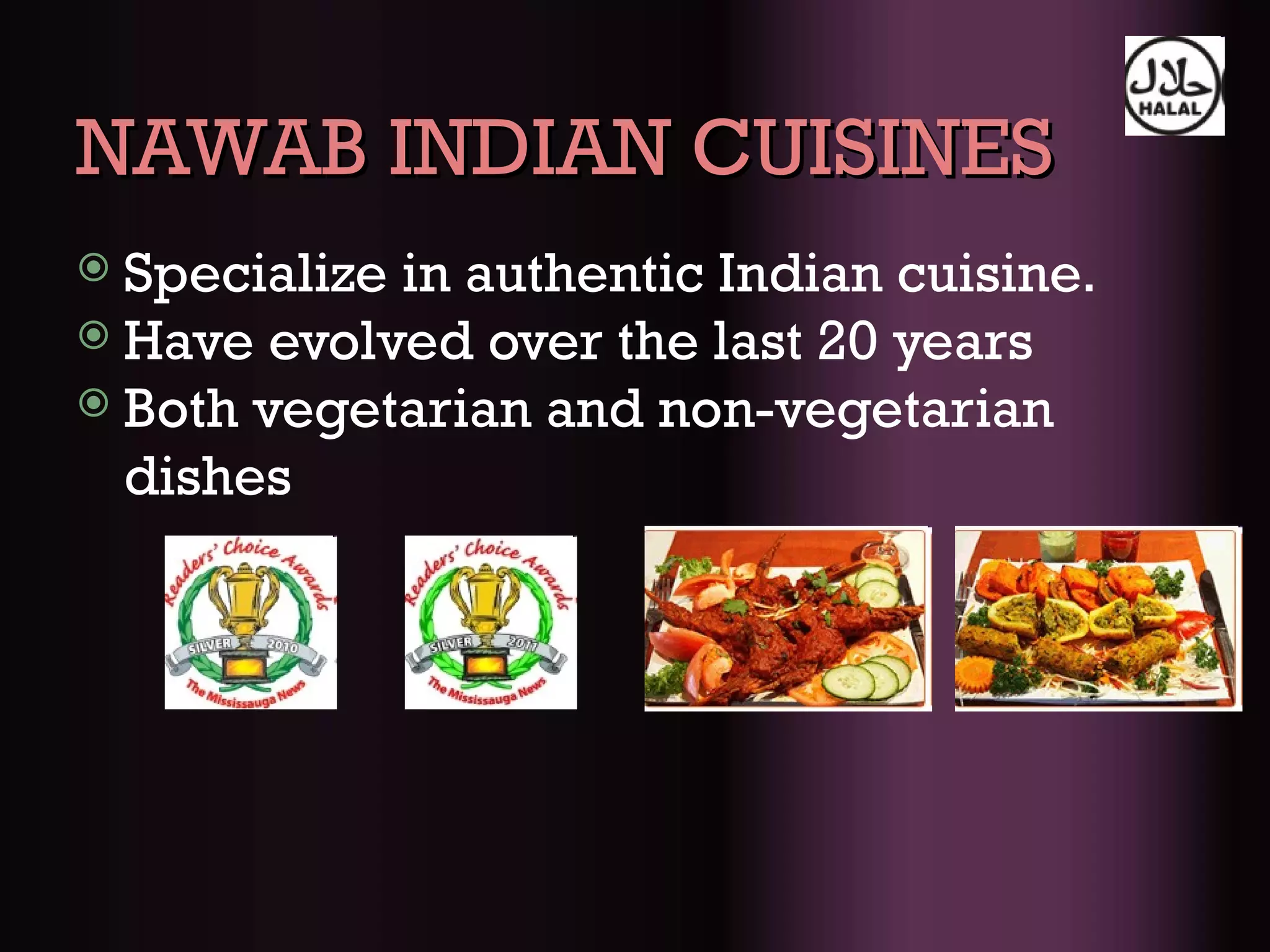 Nawab indian cuisines | PPT