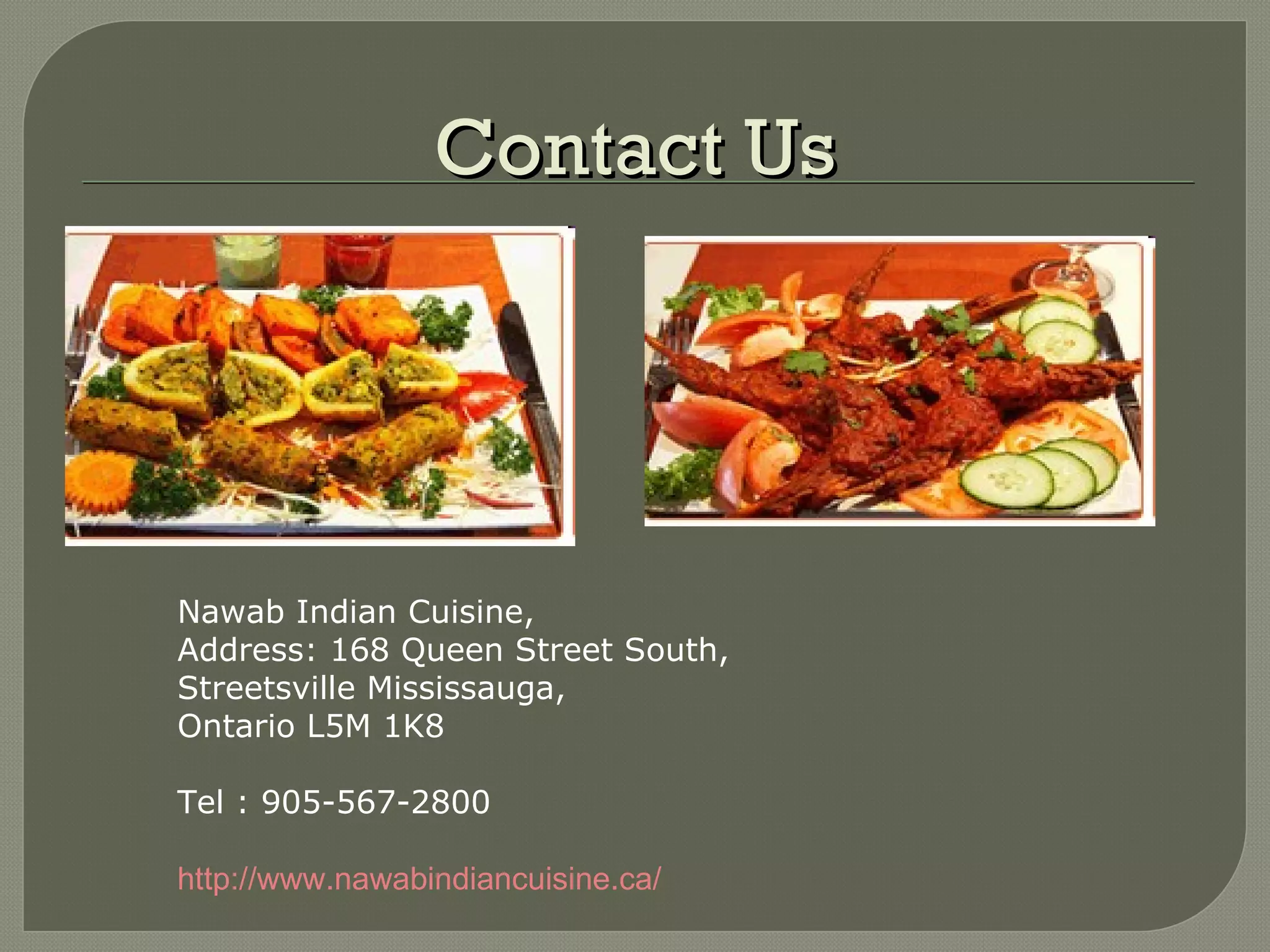 Nawab indian cuisines | PPT
