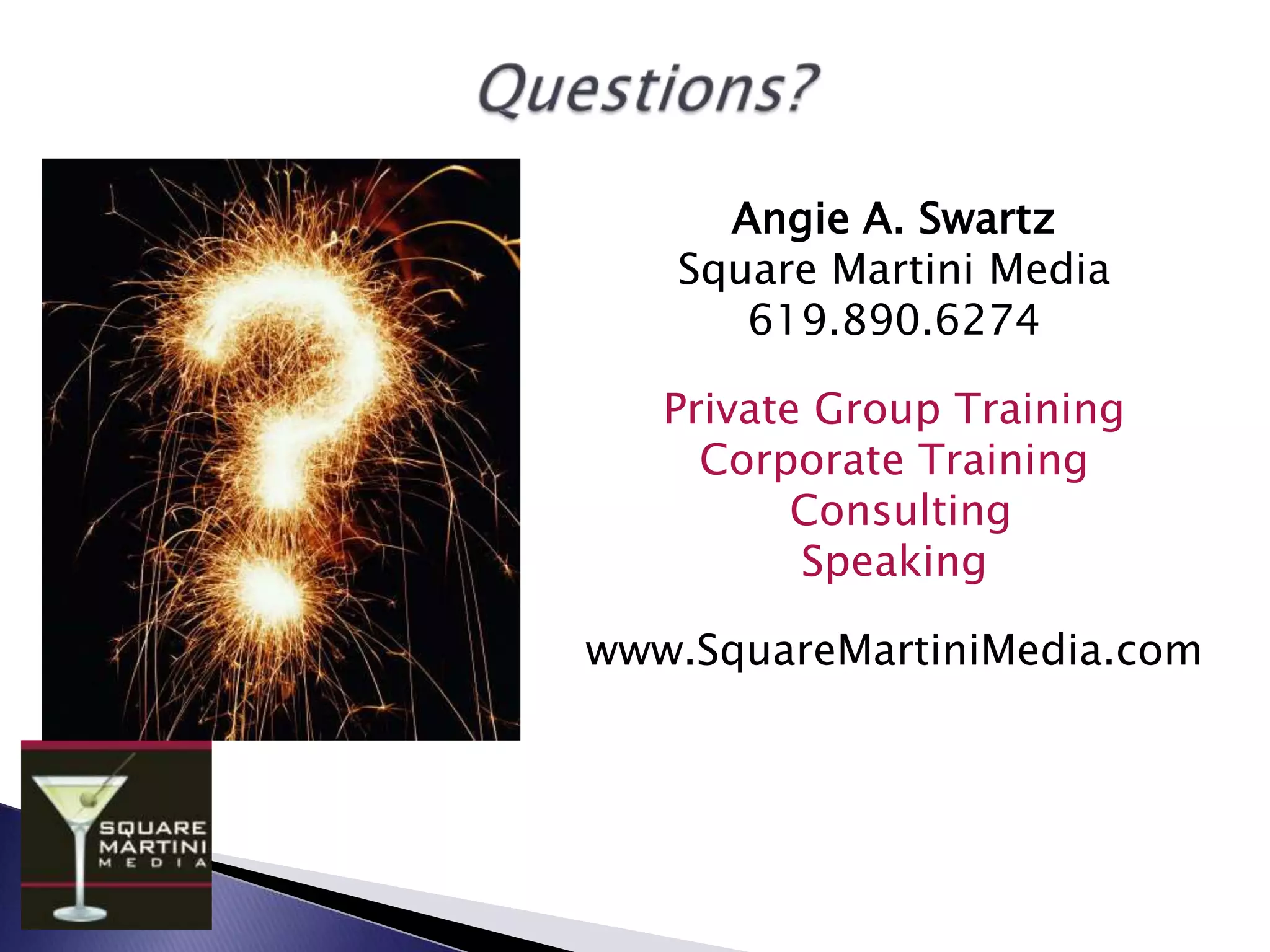 Differentiation is the Key