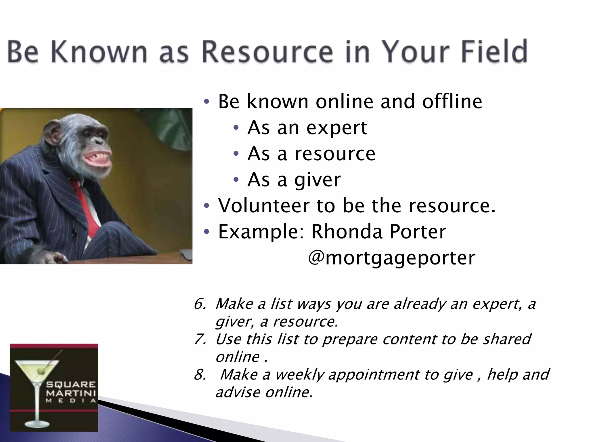 … you could only do business with the people in this room?