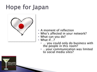 Hope for JapanA moment of reflection