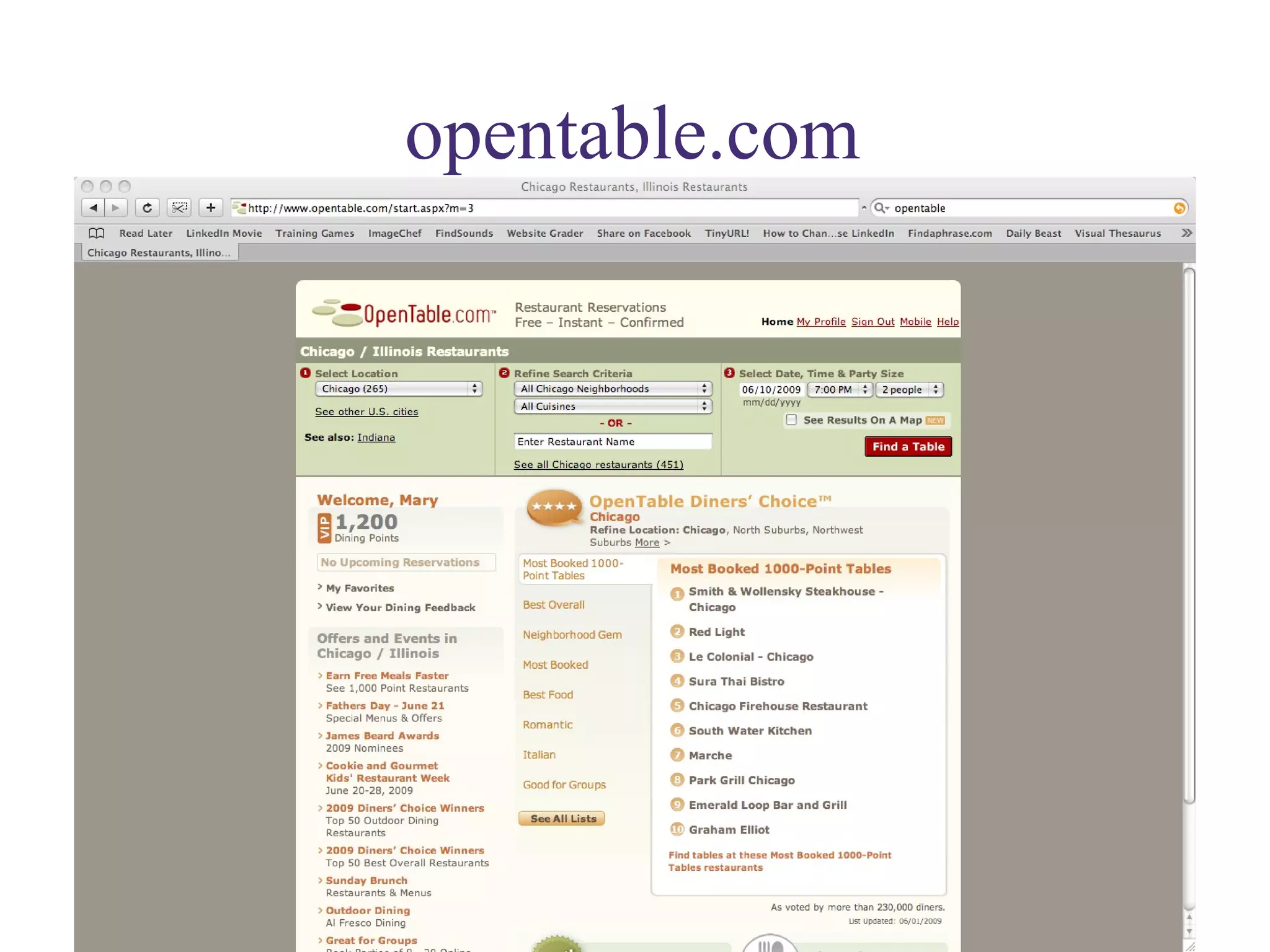 opentable.com 