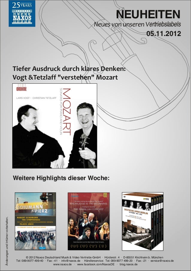 NEUHEITEN                                                                                                                 ...