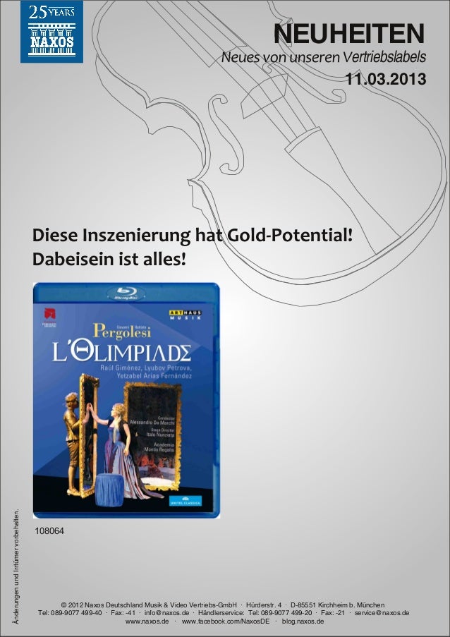 NEUHEITEN                                                                                                                 ...