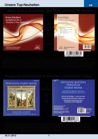 Unsere Top-Neuheiten

CD

Voller Elan & Flexibiltät: Das Sinfonieorchester Basel

Art. Nr.:

SOB03
Preiscode:

DC
Setinhal...