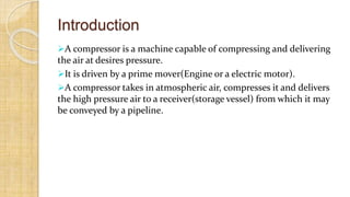 Air Compressor in mechanical Engineering | PPTX