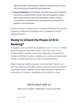 AI in Banking: Transforming Banks with Artificial Intelligence | PDF