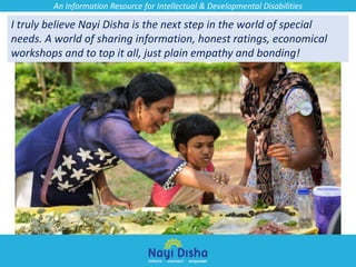 Nayi disha resource centre (4) | PPTX | Special Needs Kids | Parenting