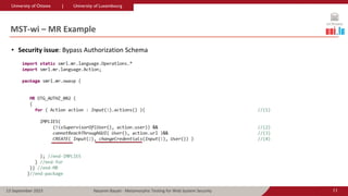 Metamorphic Testing for Web System Security | PDF