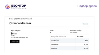 Подбор дропа
 