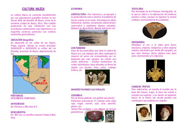 Resumen Corto De La Cultura Nazca - slingo