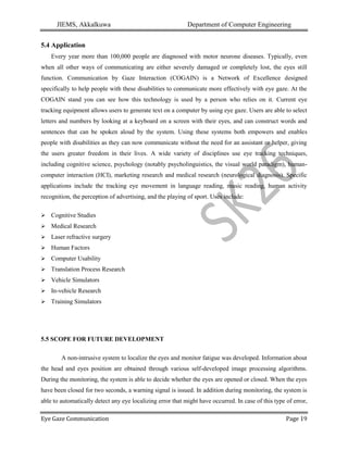 eye gaze | PDF