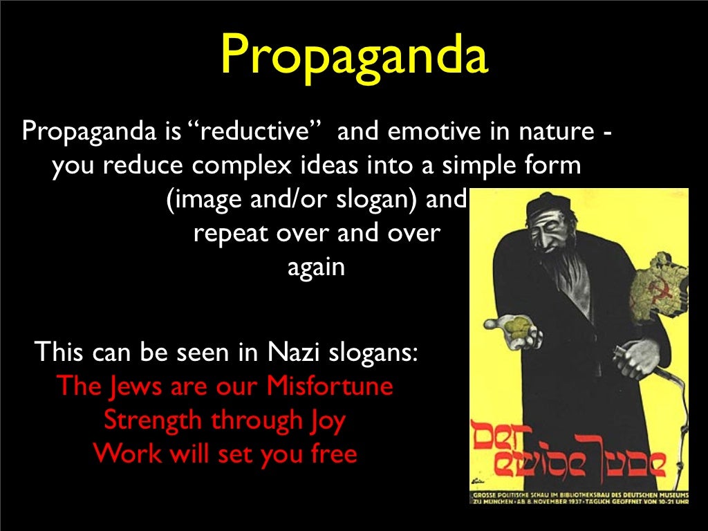 Why Did Hitler Use Propaganda