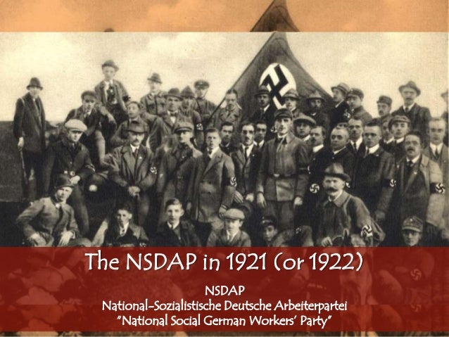 an analysis of the national socialist german workers party an analysis of the national socialist german workers party