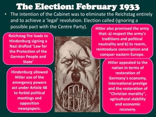 Nazi consolidation | PPTX