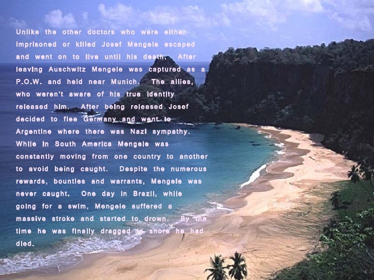 Nazi Experimentation And Treatment Of Twins Slide 22