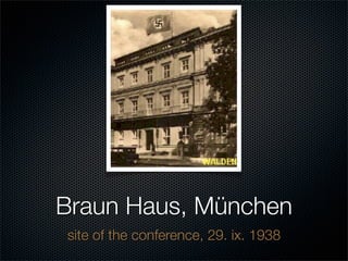 12-Year Reich; Prelude to War