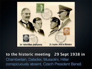 12-Year Reich; Prelude to War