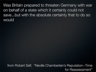 12-Year Reich; Prelude to War