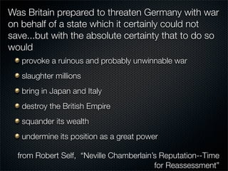 12-Year Reich; Prelude to War