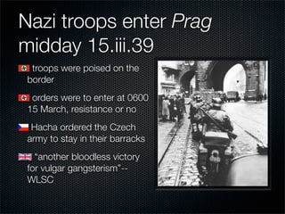 12-Year Reich; Prelude to War