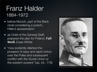 12-Year Reich; Prelude to War