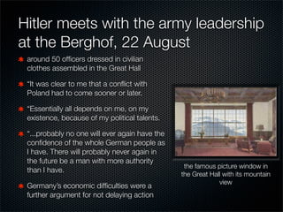 12-Year Reich; Prelude to War