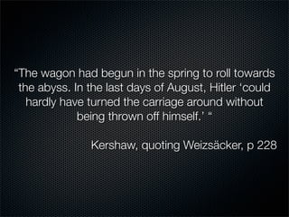 12-Year Reich; Prelude to War