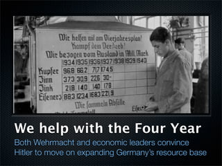 12-Year Reich; Prelude to War