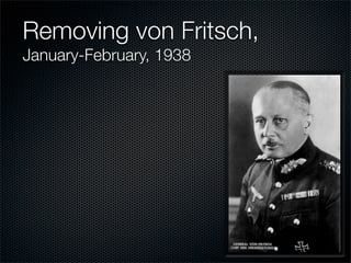 12-Year Reich; Prelude to War