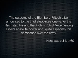 12-Year Reich; Prelude to War